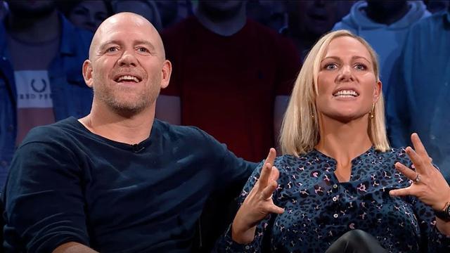Zara dan Mike Tindall di acara Top Gear Jeremy Clarkson pada tahun 2017. (Foto: Tangkapan layar YouTube BBC America)