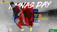 Sea Games 2019 - Sepak Bola - Indonesia Vs Laos (Bola.com/Adreanus Titus)