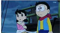 Shizuka dan Nobita (Sumber: Instagram/doraemon.indonesia.id)