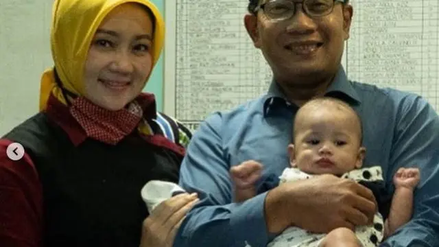 Deretan Potret Menggemaskan Putra Angkat Ridwan Kamil