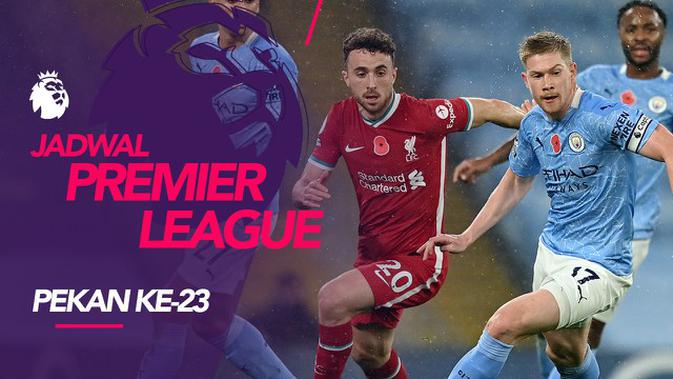 Motion Grafis Jadwal Liga Inggris Pekan 23 Big Match Liverpool Vs Manchester City Inggris Bola Com
