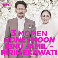 Seperti apa momen honeymoon pasangan yang baru menikah, Ibnu Jamil dan Ririn Ekawati? Yuk, kita cek video di atas!