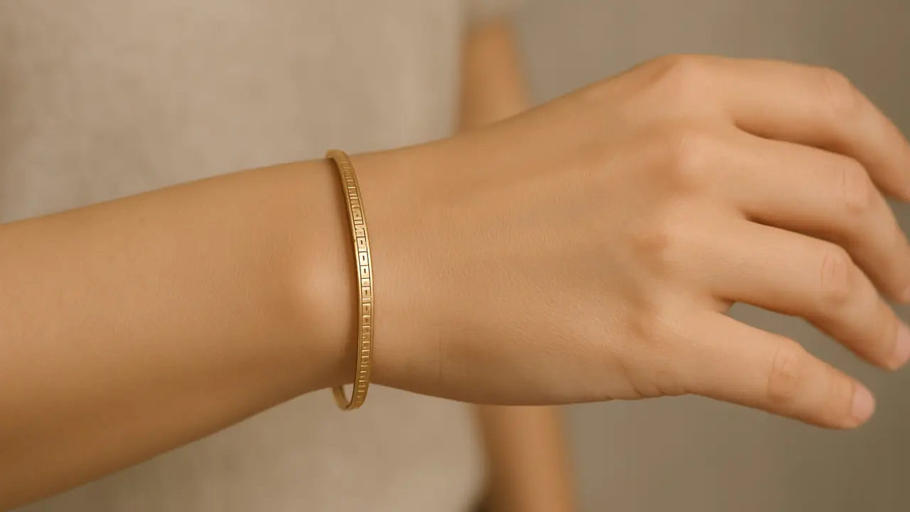 Model Gelang Emas Tipis yang Cocok untuk Dipakai Sehari-hari