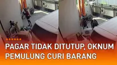 Sekumpulan oknum pemulung curi barang elektronik di rumah warga mengundang perhatian.
