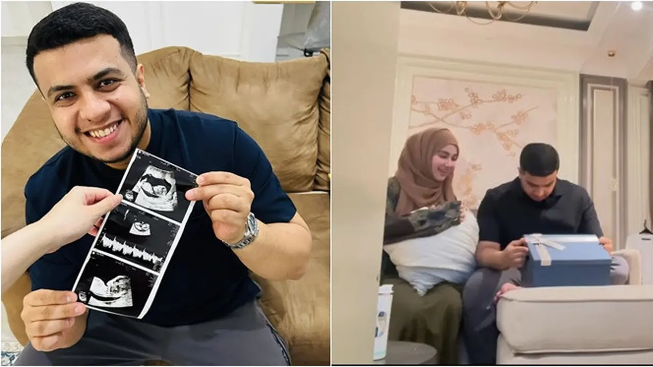 6 Potret Miskah Kakak Ipar Fadil Jaidi Hamil Anak Pertama, Kejutan Manis Bagi Yislam