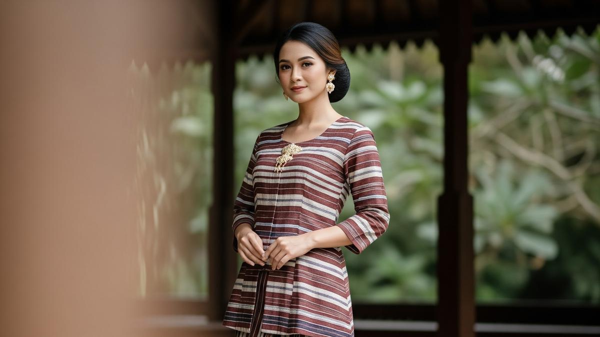 7 Model Baju Lurik Adat Jawa yang Stylish, Kombinasi Tradisi dan Tren Fashion Masa Kini