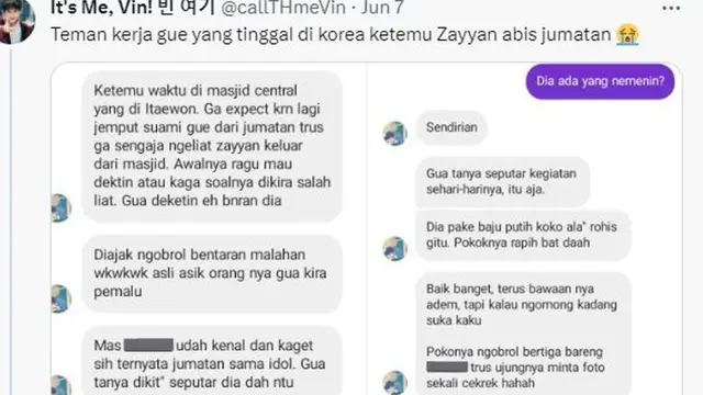 Momen Langka Wanita Indonesia Saat Mau Jemput Suaminya di Masjid Seoul, Ketemu Idol Korea Baru Selesai Jumatan