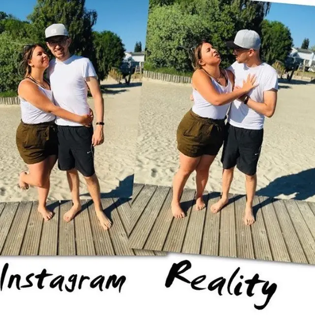 Instagram vs realita