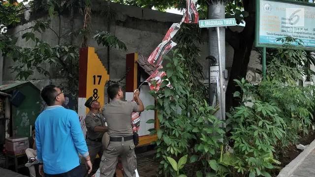 APK di Sepanjang Jalan Yos Sudarso Ditertibkan