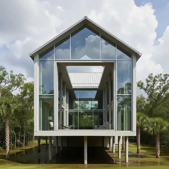 Model Rumah Minimalis tapi Cantik dengan Biaya Terjangkau (Image by Gemini AI)