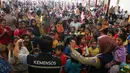 Berdasarkan informasi terakhir, BPBD Jakarta melaporkan tidak ada korban jiwa dari insiden ini. (Liputan6.com/Herman Zakharia)