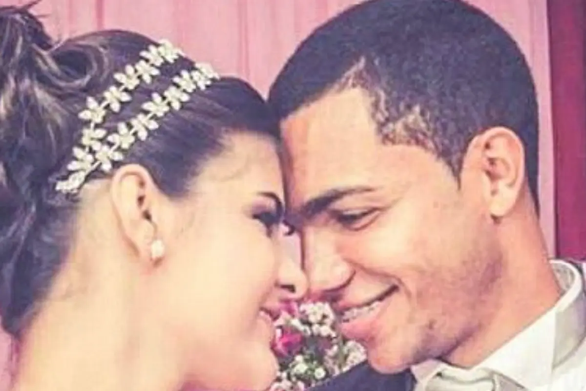Tiago da Rocha Vieira dan sang istri. (Facebook Tiago Graziele)