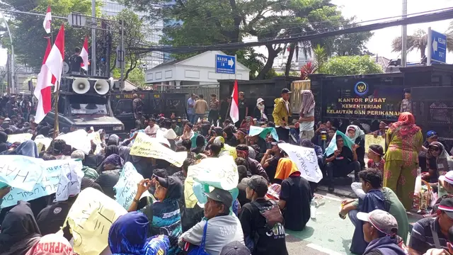 Ada Demo di Depan Kantor KKP, Polisi Kerahkan 918 Personel Pengamanan