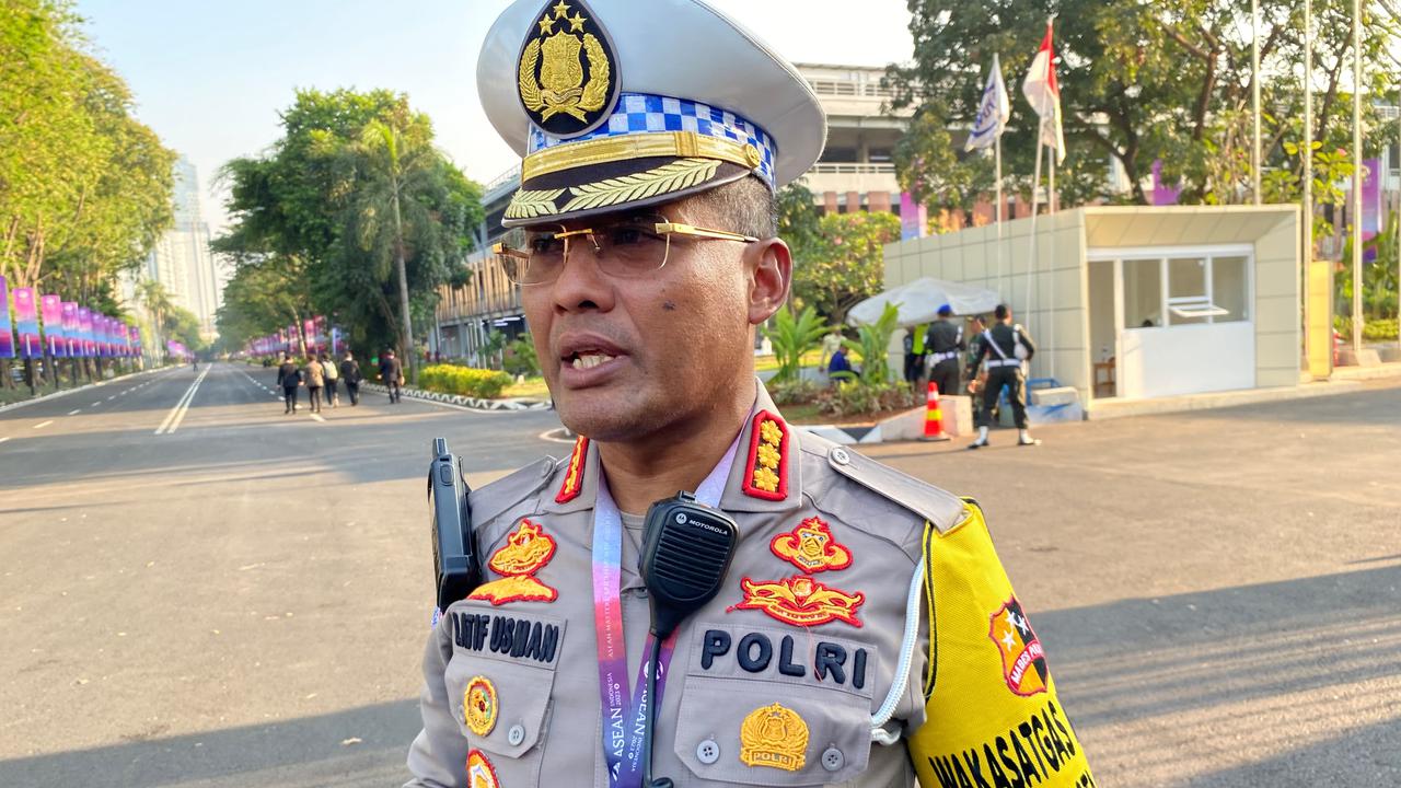 Direktur Lalu Lintas Polda Metro Jaya, Kombes Latif Usman