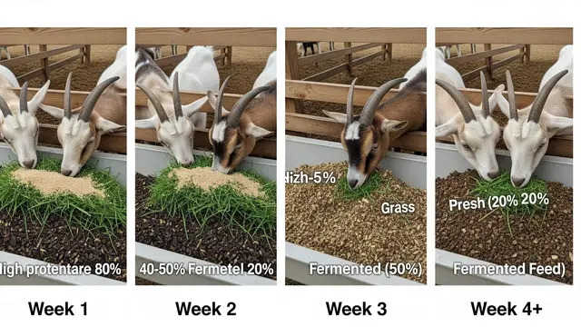 Cara Efektif Mempercepat Pertumbuhan Kambing dengan Pakan Fermentasi Alami