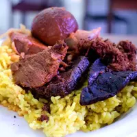 Nasi Kuning Riburane. foto: Good Indonesian Food