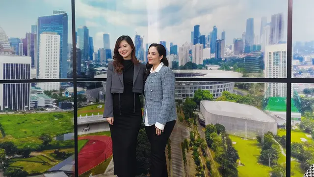 Co Founder Sol et Terre Veronica Pranata dan Chelsea Islan. (Foto: Liputan6.com/Agustina Melani)