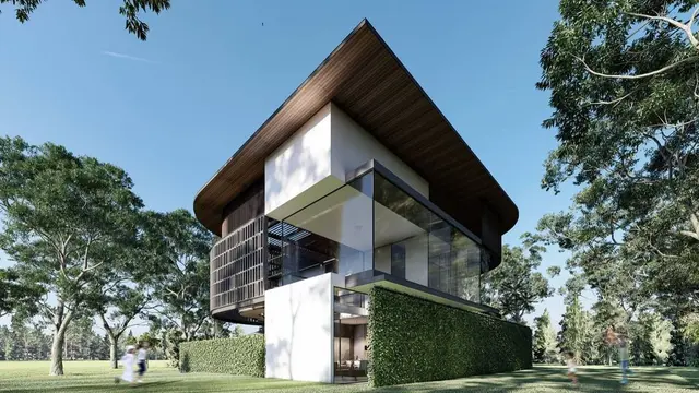 7 Desain Rumah Baru Ayu Ting Ting Di Jakarta, Bergaya Moderen dan Megah