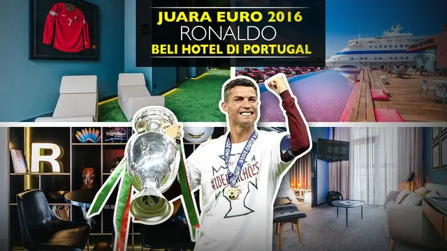 Video Pestana CR7 Hotel, hotel dengan PS4 dan kolam renang milik Cristiano Ronaldo yang dibangun pada kota kelahiranya Madeira, Portugal.