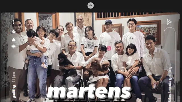 Roy Marten berulang tahun ke-70. (instagram.com/gadiiing)