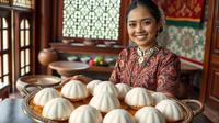 resep kue apem tepung beras ©Ilustrasi dibuat AI