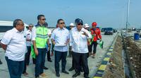 Kementerian Pekerjaan Umum dan Perumahan Rakyat (PUPR) melakukan pengecekan terhadap empat proyek tol di Jawa Tengah. (Dok PUPR)