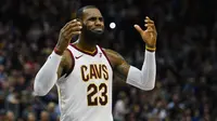 LeBron James tak bBerdaya melawan Jazz (AP)