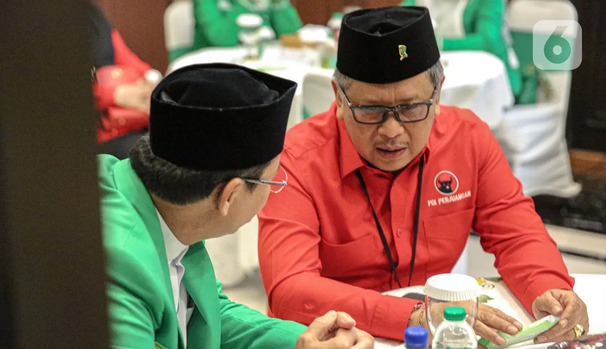 Pertemuan hari ini akan membahas detail pemenangan bakal calon presiden Ganjar Pranowo dan juga pemanasan mesin partai di akar rumput. (Liputan6.com/Faizal Fanani)