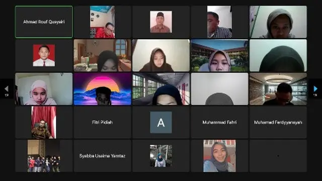 Webinar "Mewaspadai Bahaya Kebangkitan Ideologi Khilafatul Muslimin" yang digagas Kaukus Muda Indonesia (KMI). (Ist).