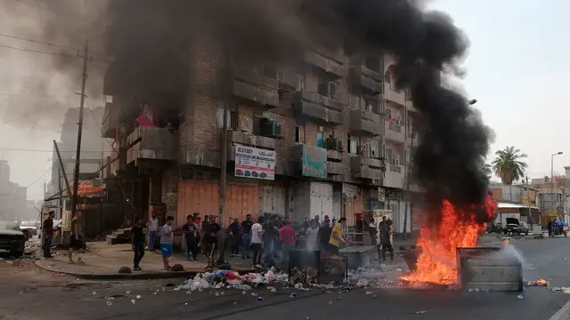 Gelombang Protes Merebak di Irak, Korban Tewas Berjatuhan