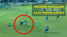 Video insiden pukulan Victor Pae saat Persib Bandung kalah 1-2 dari Persela Lamongan di Torabika Soccer Championship 2016, Sabtu (26/11/2016).
