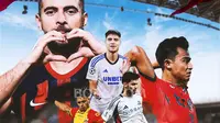 Ilustrasi - Jordi Amat, Dean James, Kevin Diks, Pratama Arhan, Sandy Walsh (Bola.com/Adreanus Titus)