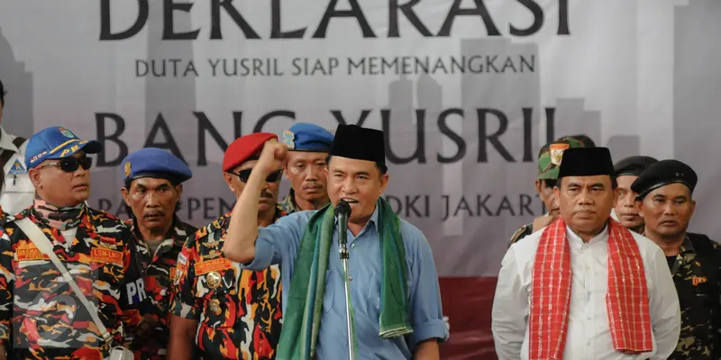 20160911-Yusril Gandeng Saefullah Maju Pilkada DKI 2017-Jakarta