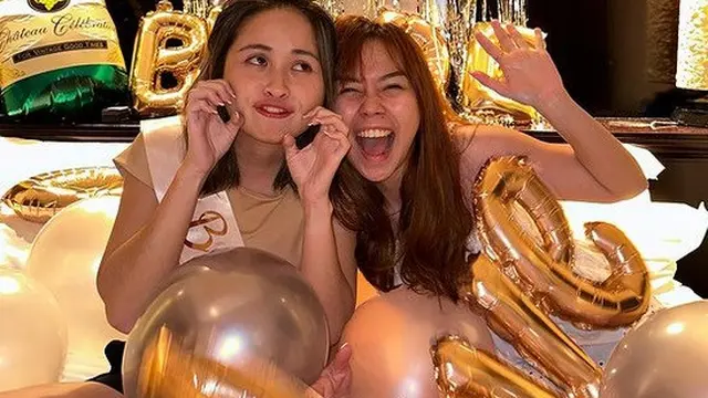 Menikah Hari Ini, 9 Potret Gritte Agatha Dapat Surprise Bridal Shower ke-2 di Bal