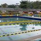 Lokasi kolam renang yang berada di Taman Herbal Insani, Kecamatan Bojongsari, Kota Depok. (Istimewa).