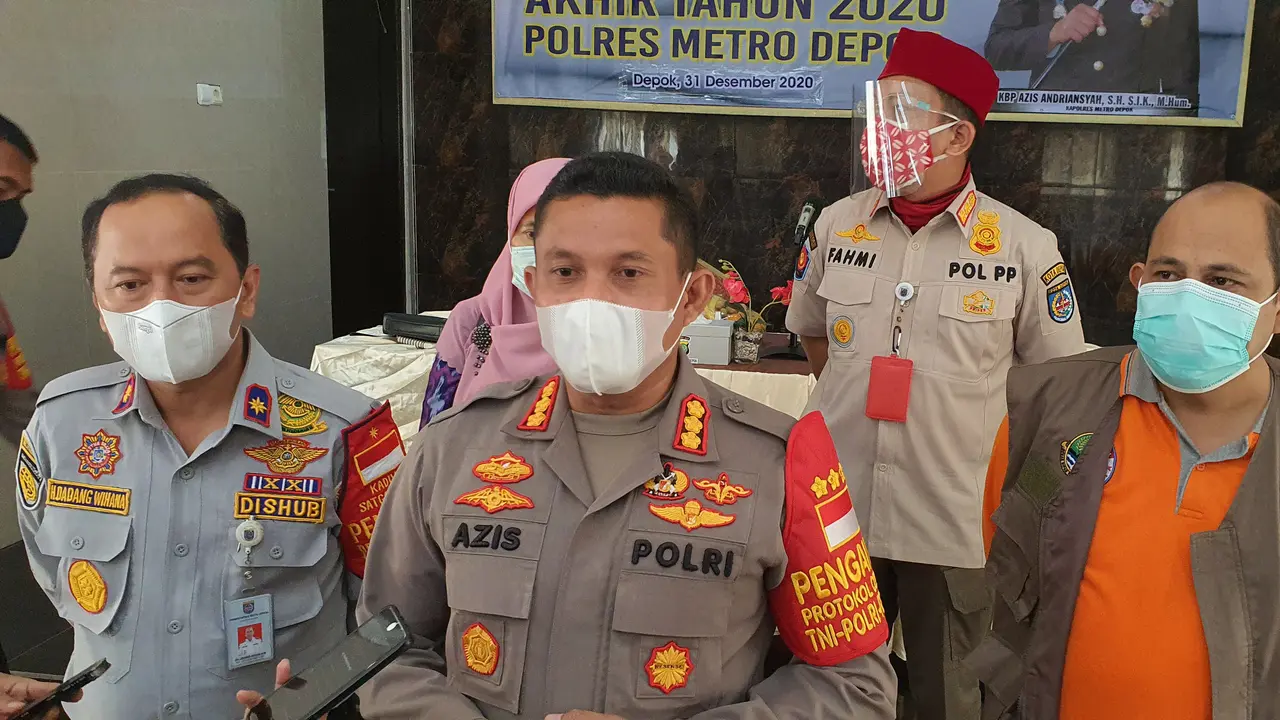 Kapolrestro Depok, Kombes Azis Andriansyah
