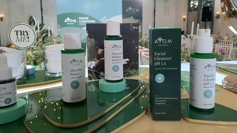 AYOM Hadirkan Skincare Vegan