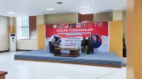 Jaringan Moderat Indonesia, Islah Badrawi saat menggelar Dialog Kebangsaan (Liputan6.com/Fauzan)