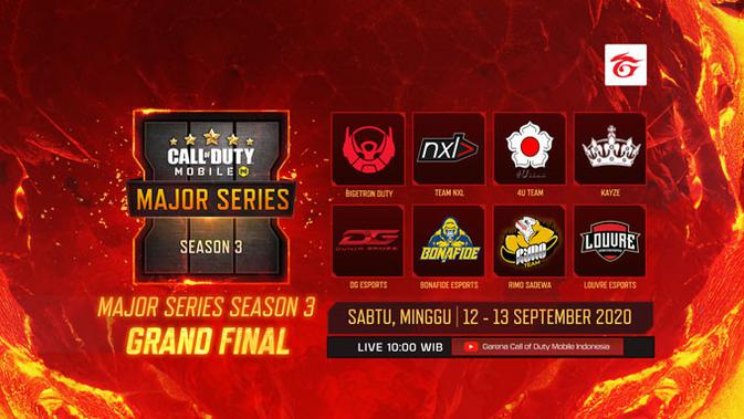 Grand Final Call of Duty Mobile Major Series Season 3. (Doc: Garena)