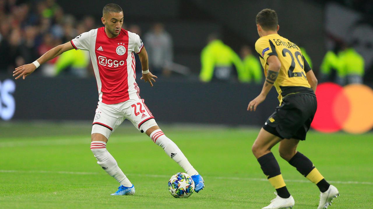 Hajar Lille 3-0, Ajax Puncaki Klasemen Grup H Liga Champions