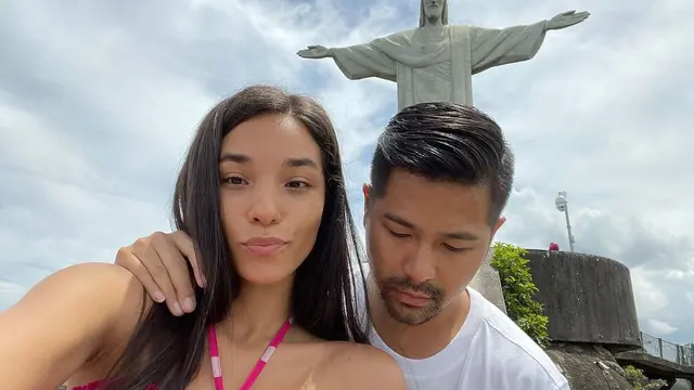 6 Potret Mesra Erick Iskandar dengan Vanessa Lima, Kekasih Asal Brasil