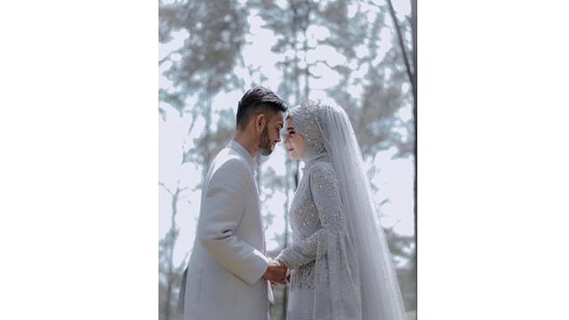 Nikah Saat Wabah Corona Covid-19, Ini 6 Momen Martunis Ronaldo Sunting Sri Wahyuni