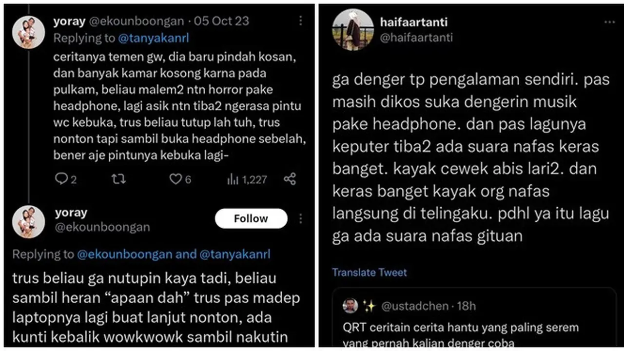 6 Cerita Horor Netizen di Kos Ini Bikin Merinding, Pengalaman Tak Terlupakan
