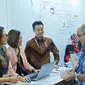 Booth Asuransi Sompo di Astindo Travel Fair 2019 di Jakarta Convention Center (JCC). (Liputan6.com/Asnida Riani)