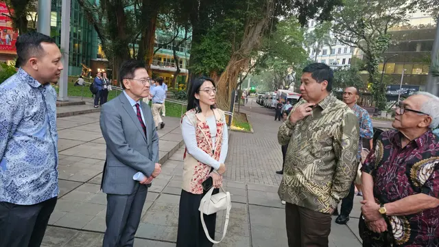 Menteri Perumahan dan Kawasan Permukiman (PKP), Maruarar Sirait menghadiri Seminar Nasional Republik Indonesia 2026. (Liputan6.com/Pramita)