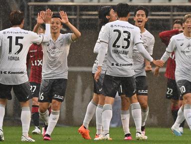 Vissel Kobe sukses menempati posisi teratas di klasemen sementara Liga Jepang 2023. (Dok J League)