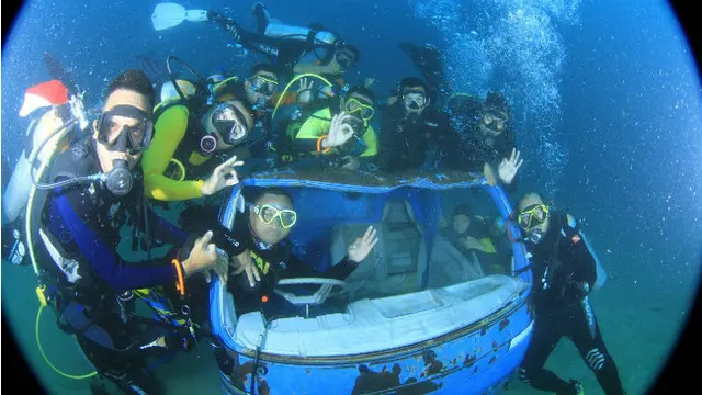 Indahnya Bawah Laut Pulau Lahe, Gorontalo