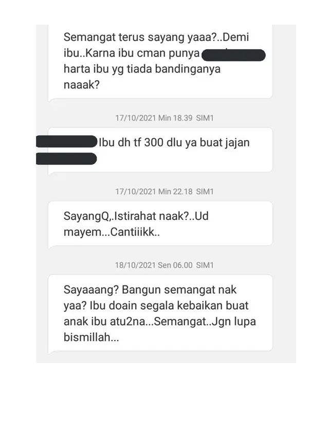 8 Chat Orang Tua Beri Semangat ke Anak Ini Bikin Haru