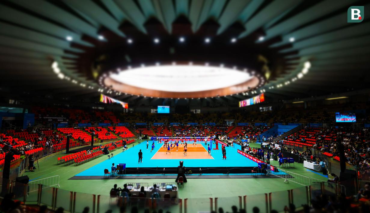 Timnas voli putri Indonesia kembali mempersembahkan medali perunggu keempat secara beruntun sejak 2019, 2021, dan 2023. (Bola.com/Bagaskara Lazuardi)