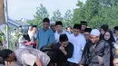 Sunarji alias Narji menceritakan bahwa ayahnya adalah sosok yang gemar melucu. Sebagai anak Betawi asli, ayahnya mengajarkan bagaimana menghibur tanpa menyakiti perasaan orang lain. (Adrian Putra/Bintang.com)
